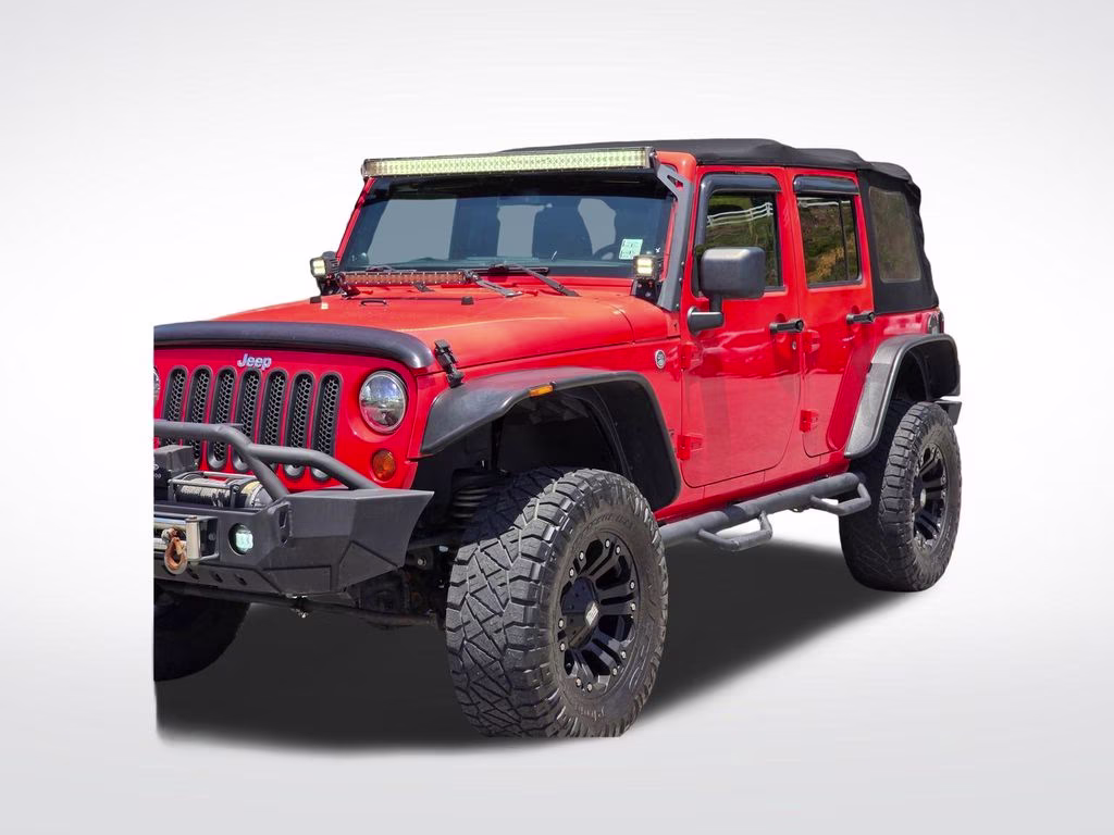 2013 Rock Lobster Clearcoat Jeep Wrangler Unlimited Sport 4X4 SUV