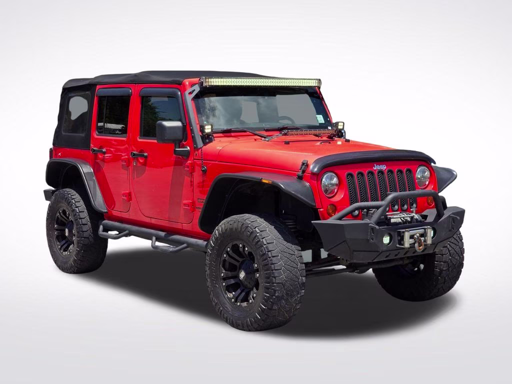 2013 Rock Lobster Clearcoat Jeep Wrangler Unlimited Sport 4X4 SUV