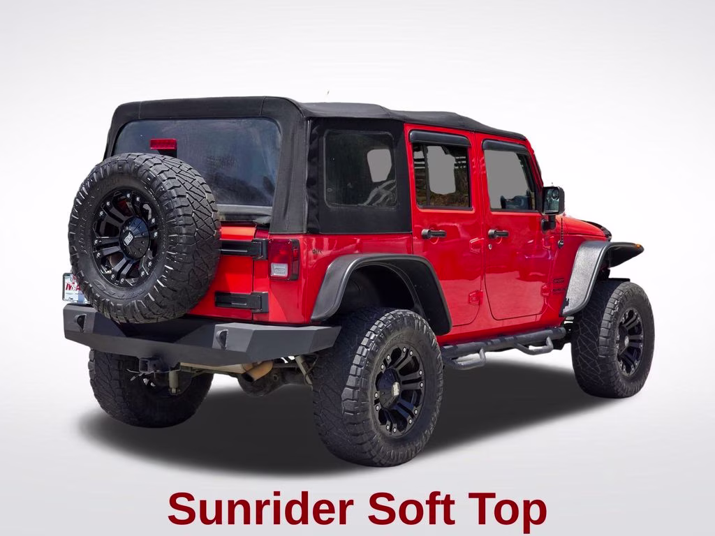 2013 Rock Lobster Clearcoat Jeep Wrangler Unlimited Sport 4X4 SUV