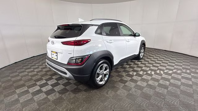 2023 Lunar White Hyundai Kona SEL AWD SUV
