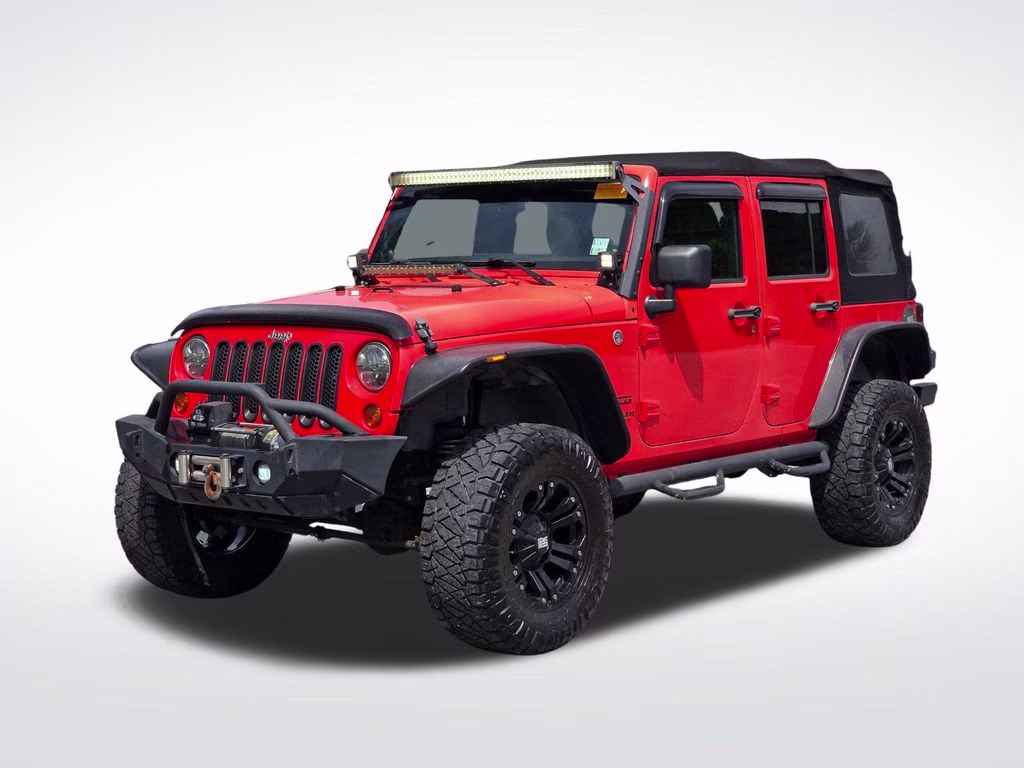 2013 Rock Lobster Clearcoat Jeep Wrangler Unlimited Sport 4X4 SUV