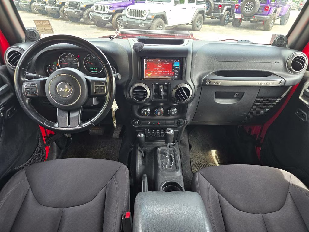 2013 Rock Lobster Clearcoat Jeep Wrangler Unlimited Sport 4X4 SUV