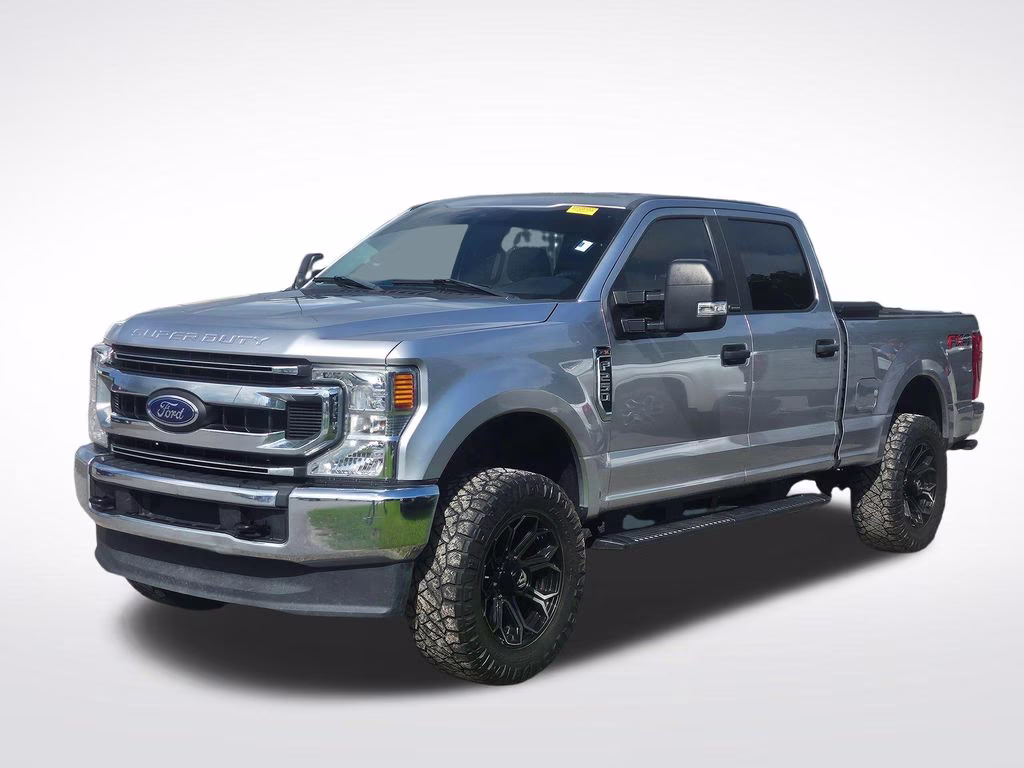 2022 Iconic Silver Metallic Ford Super Duty F-250 SRW XL 4X4 Truck