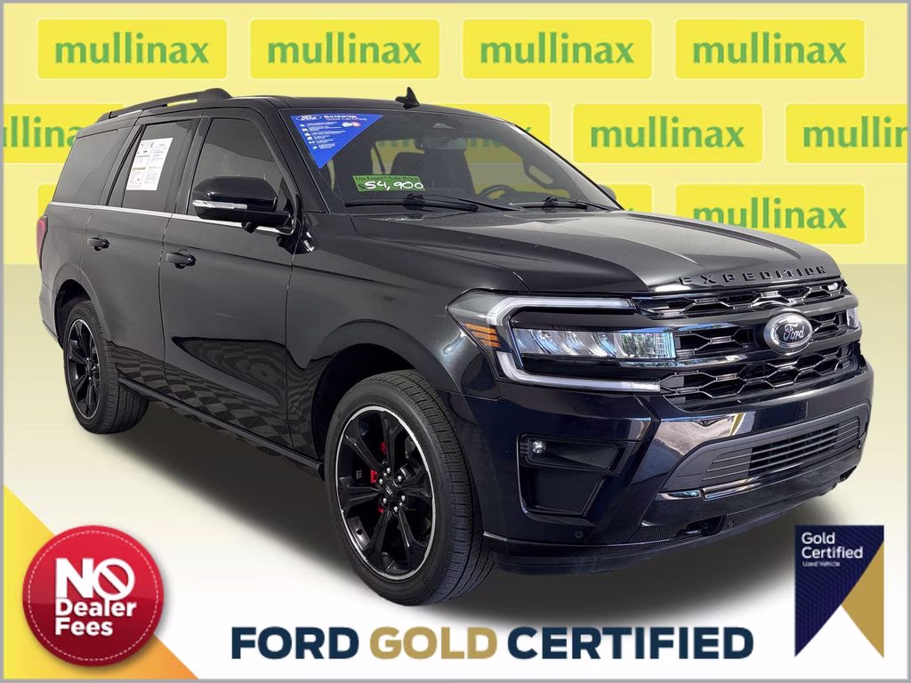 2023 Agate Black Metallic Ford Expedition Limited 4X4 SUV