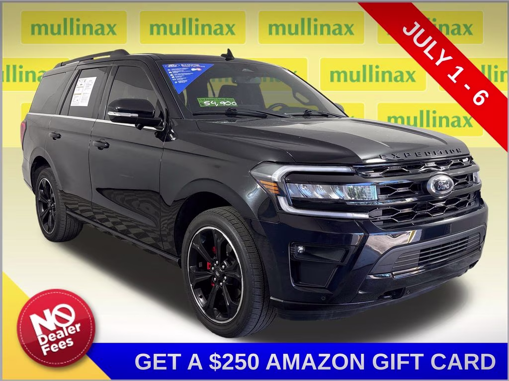 2023 Agate Black Metallic Ford Expedition Limited 4X4 SUV