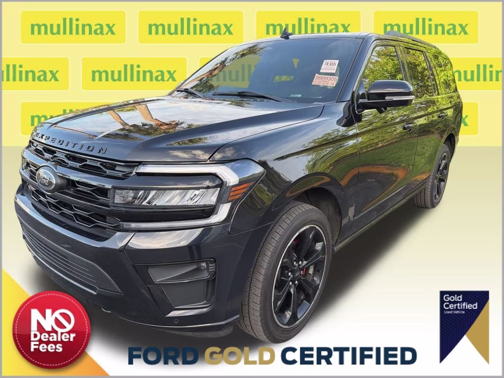 2023 Agate Black Metallic Ford Expedition Limited 4X4 SUV