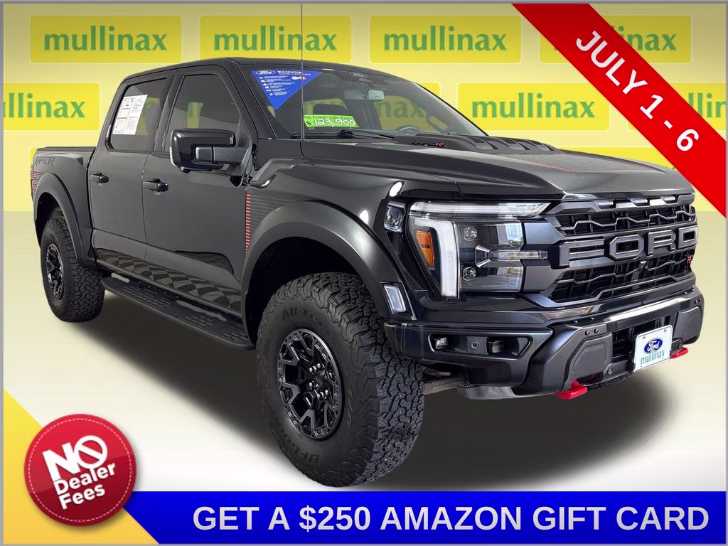 2025 Agate Black Metallic Ford F-150 Raptor R 4X4 Truck
