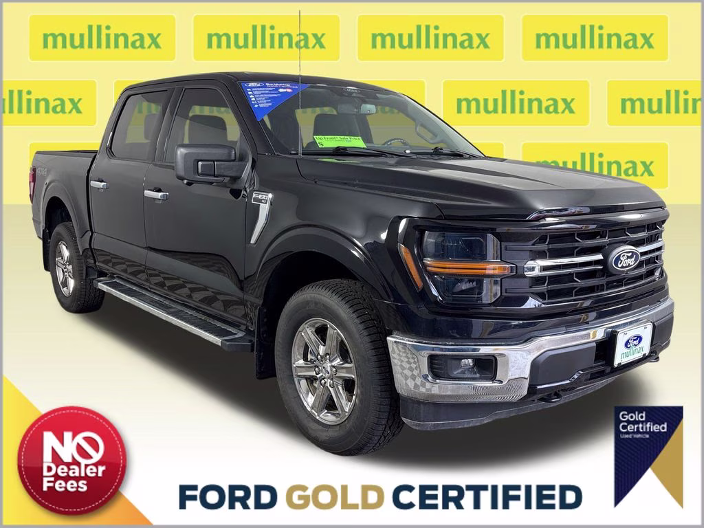 2024 Agate Black Metallic Ford F-150 XLT 4X4 Truck