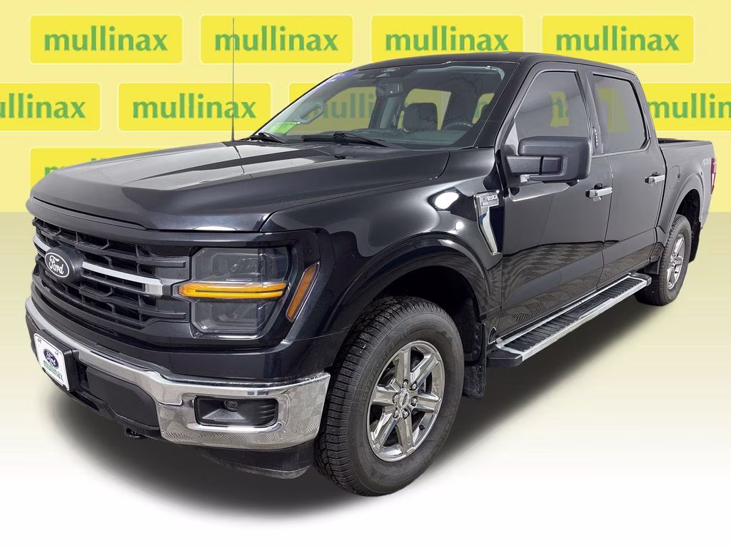 2024 Agate Black Metallic Ford F-150 XLT 4X4 Truck