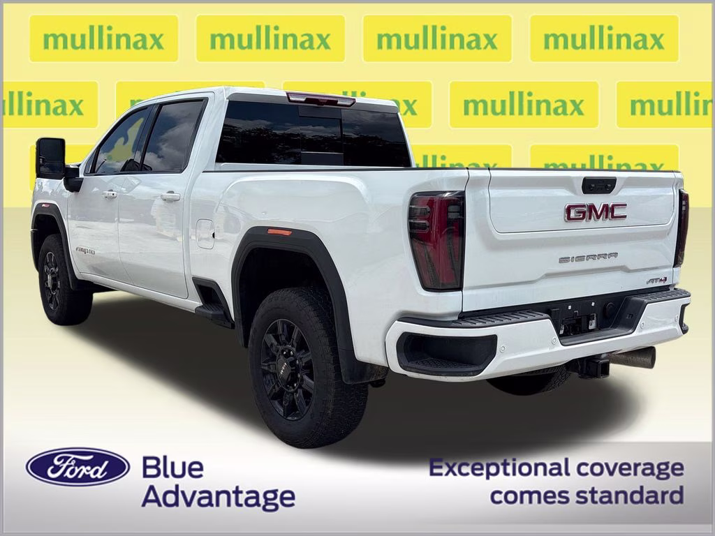 2025 Summit White GMC Sierra 2500HD AT4 4X4 Truck
