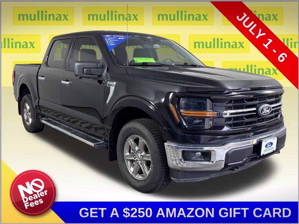 2024 Agate Black Metallic Ford F-150 XLT 4X4 Truck