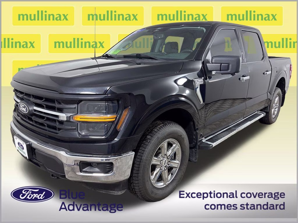 2024 Agate Black Metallic Ford F-150 XLT 4X4 Truck