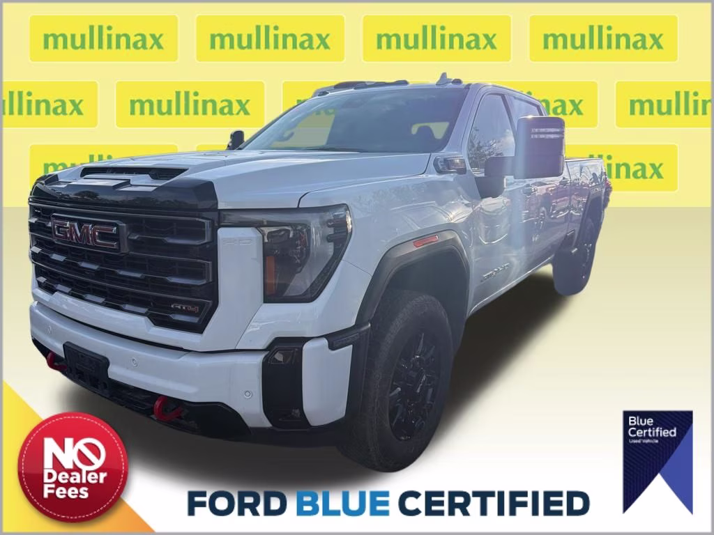 2025 Summit White GMC Sierra 2500HD AT4 4X4 Truck
