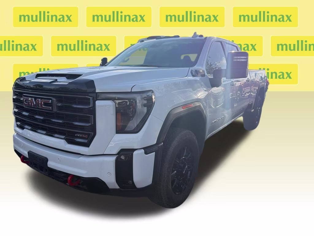 2025 Summit White GMC Sierra 2500HD AT4 4X4 Truck