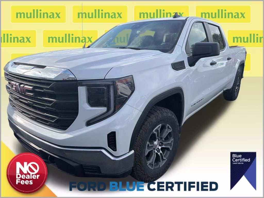 2024 Summit White GMC Sierra 1500 Pro 4X4 Truck