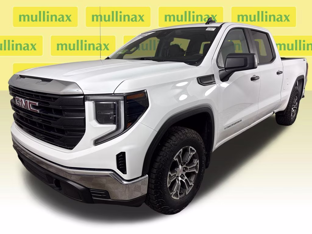2024 Summit White GMC Sierra 1500 Pro 4X4 Truck