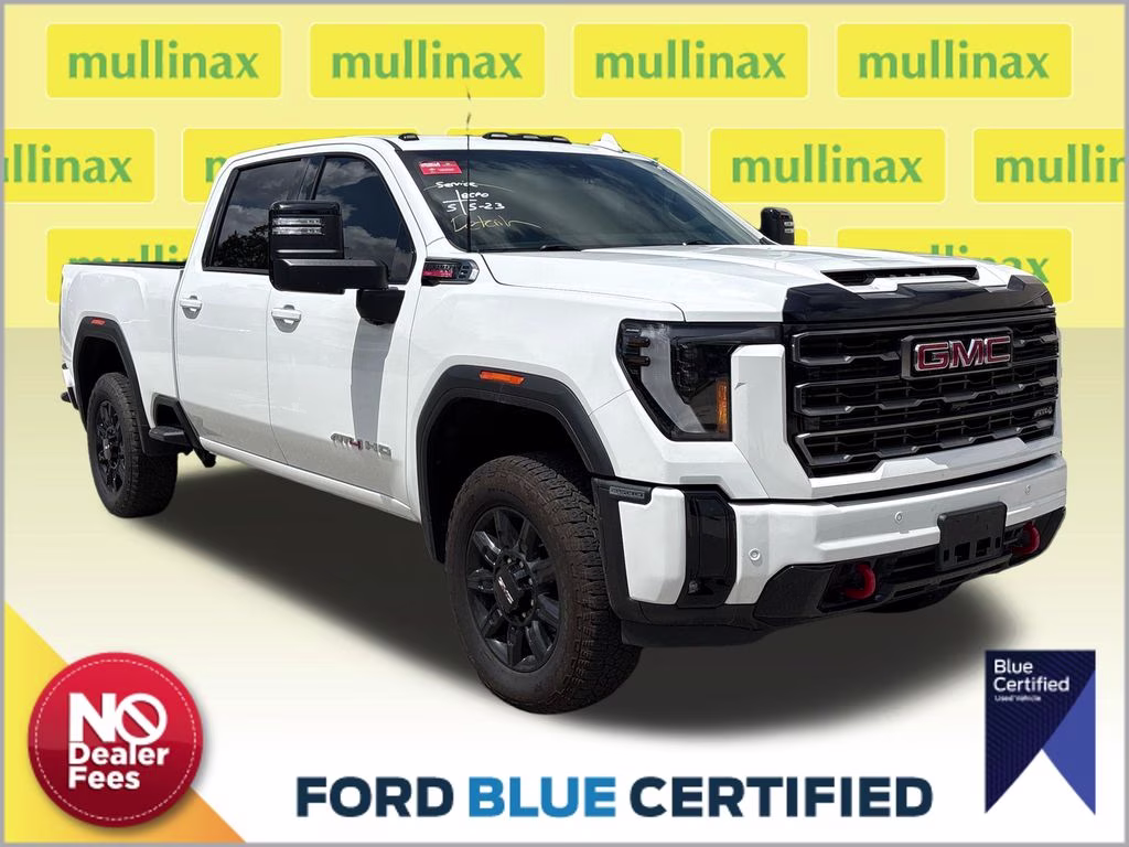 2025 Summit White GMC Sierra 2500HD AT4 4X4 Truck