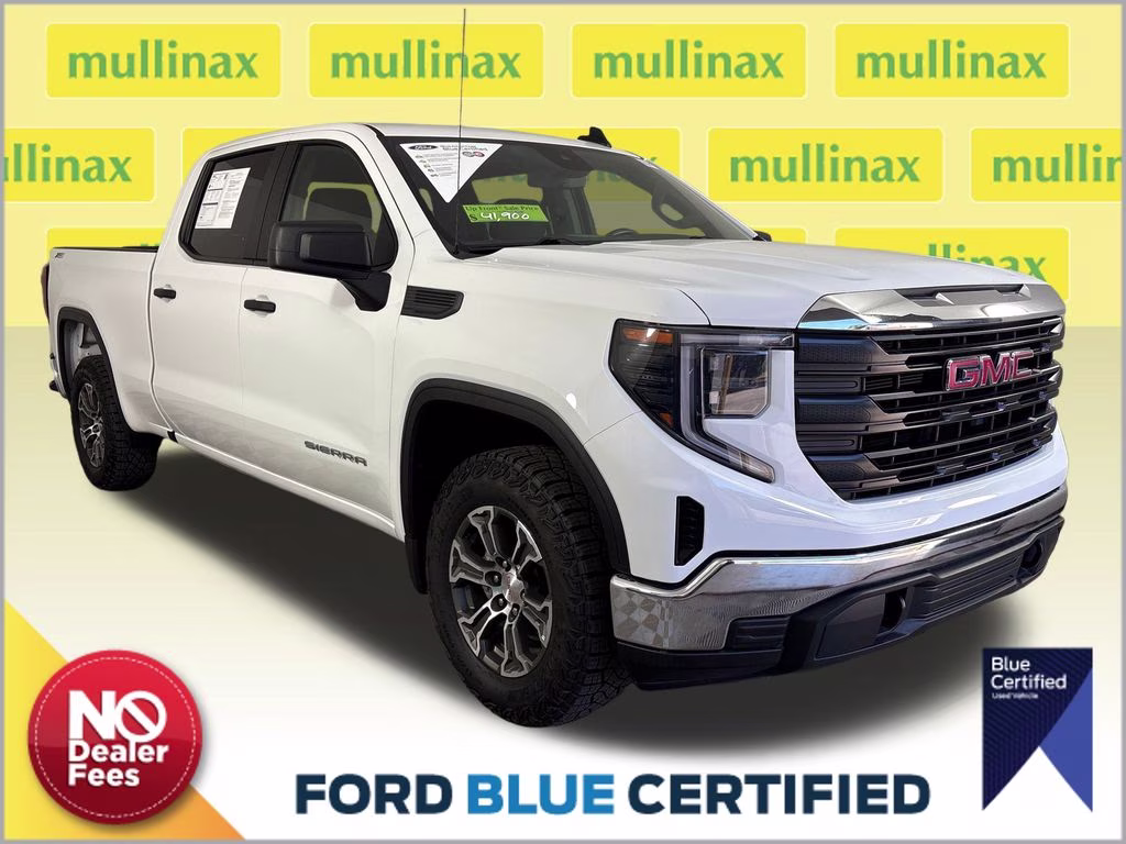 2024 Summit White GMC Sierra 1500 Pro 4X4 Truck
