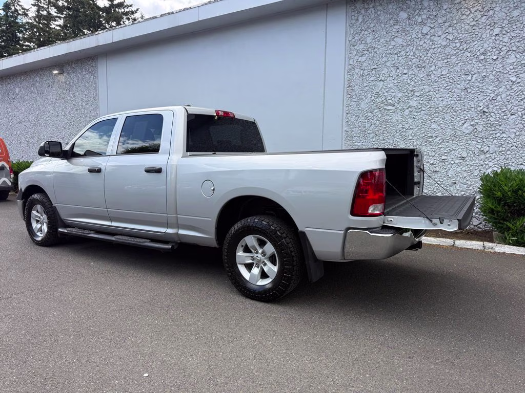 2018 Bright Silver Clearcoat Metallic Ram 1500 Tradesman 4X4 Truck
