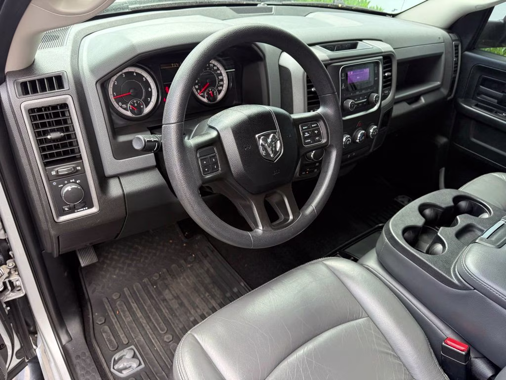 2018 Bright Silver Clearcoat Metallic Ram 1500 Tradesman 4X4 Truck