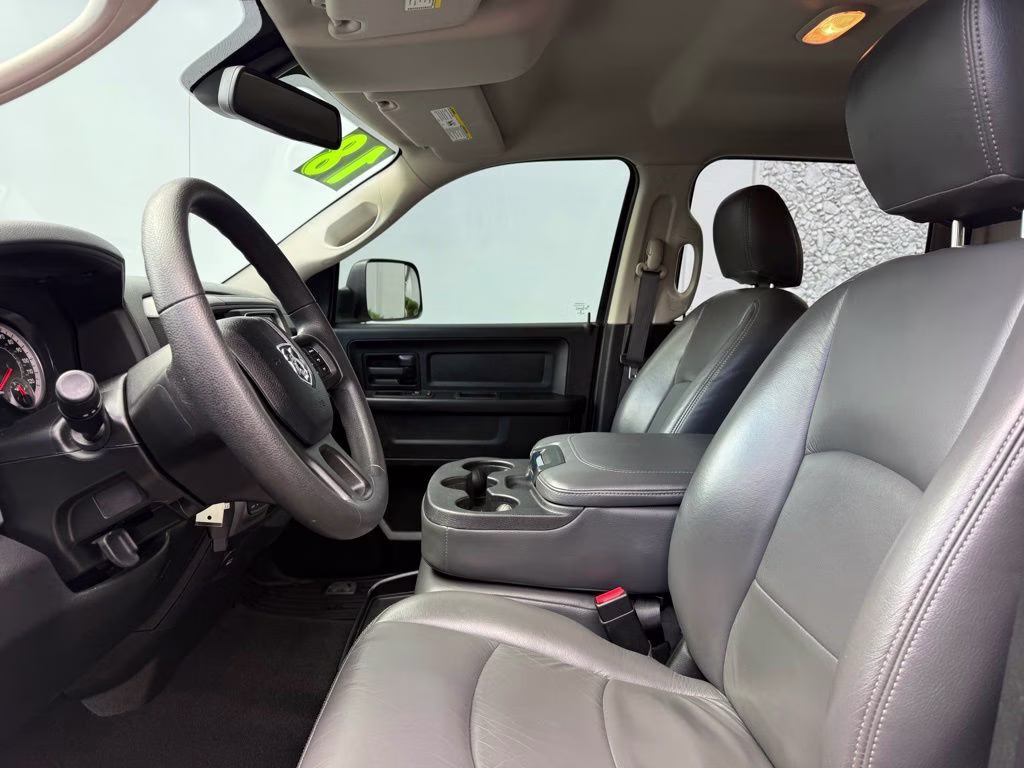2018 Bright Silver Clearcoat Metallic Ram 1500 Tradesman 4X4 Truck