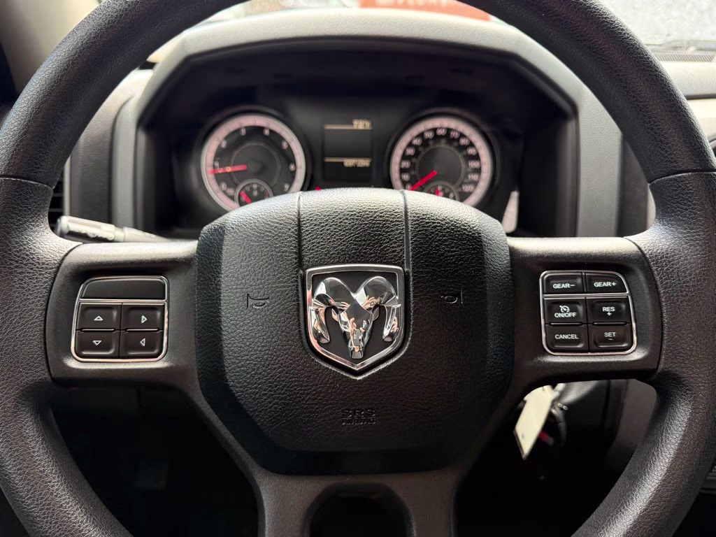 2018 Bright Silver Clearcoat Metallic Ram 1500 Tradesman 4X4 Truck