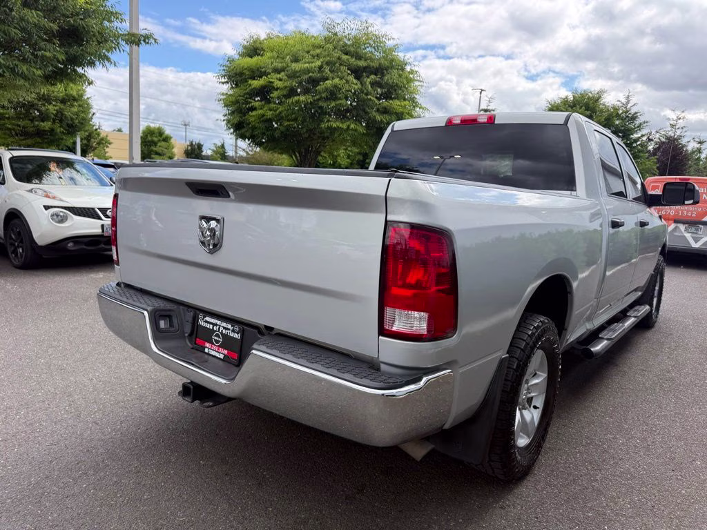 2018 Bright Silver Clearcoat Metallic Ram 1500 Tradesman 4X4 Truck