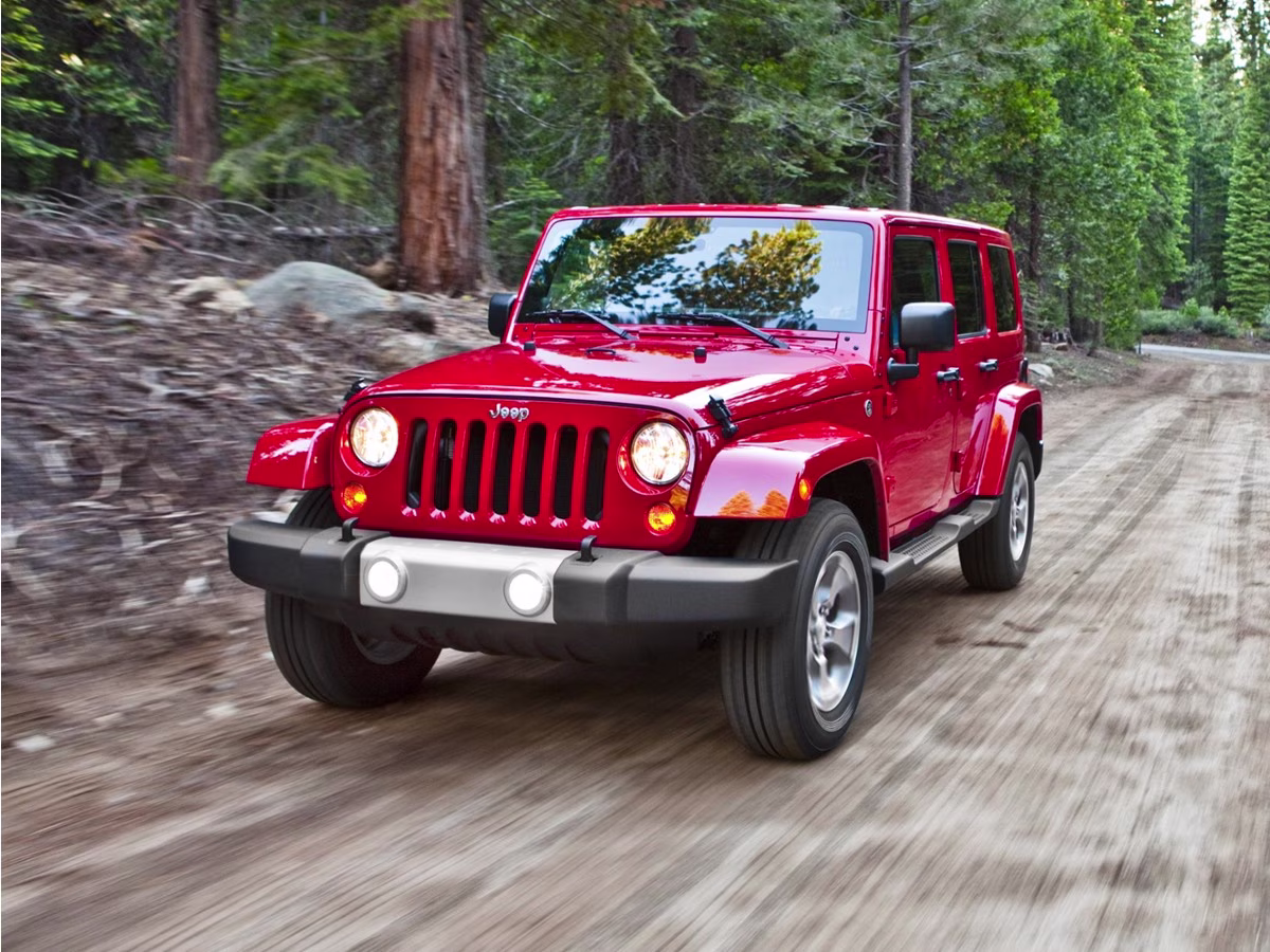 2013 Rock Lobster Clearcoat Jeep Wrangler Unlimited Sport 4X4 SUV