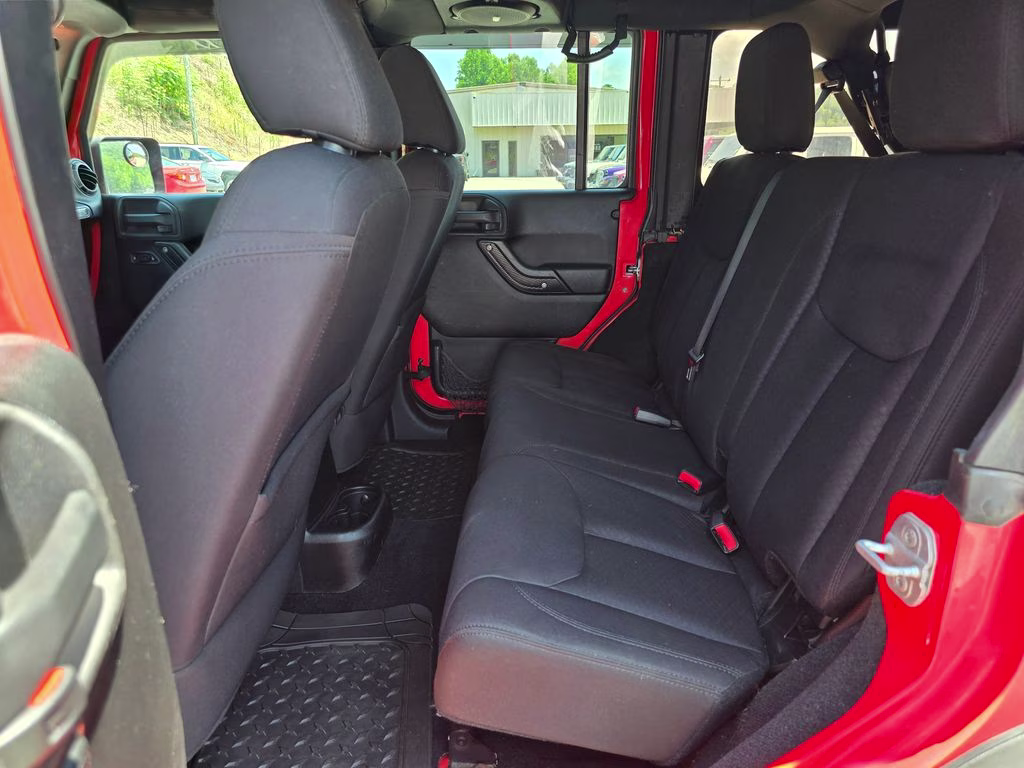 2013 Rock Lobster Clearcoat Jeep Wrangler Unlimited Sport 4X4 SUV
