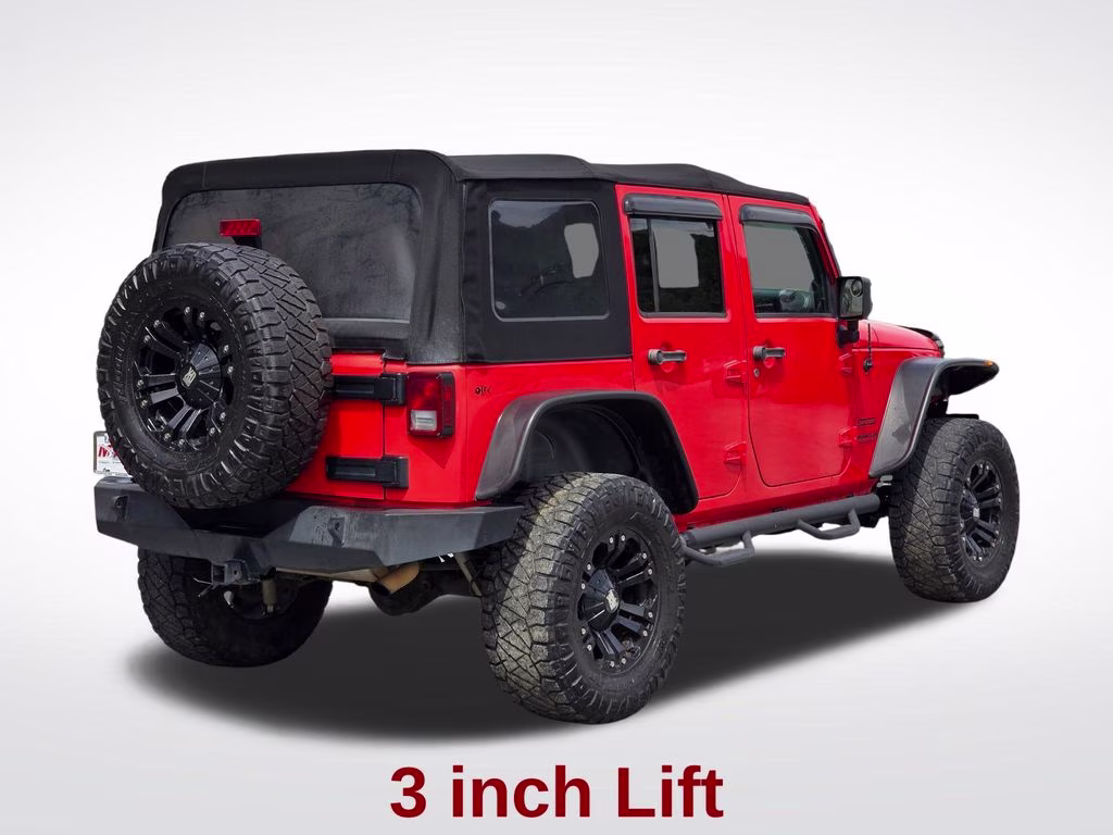 2013 Rock Lobster Clearcoat Jeep Wrangler Unlimited Sport 4X4 SUV
