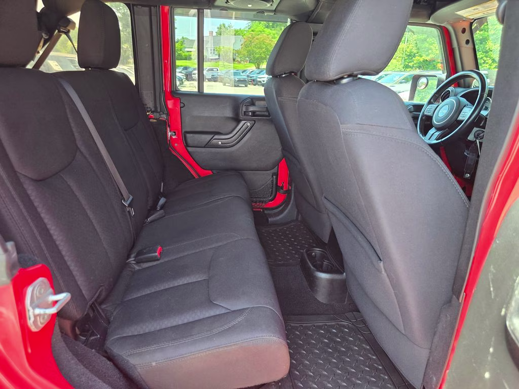 2013 Rock Lobster Clearcoat Jeep Wrangler Unlimited Sport 4X4 SUV