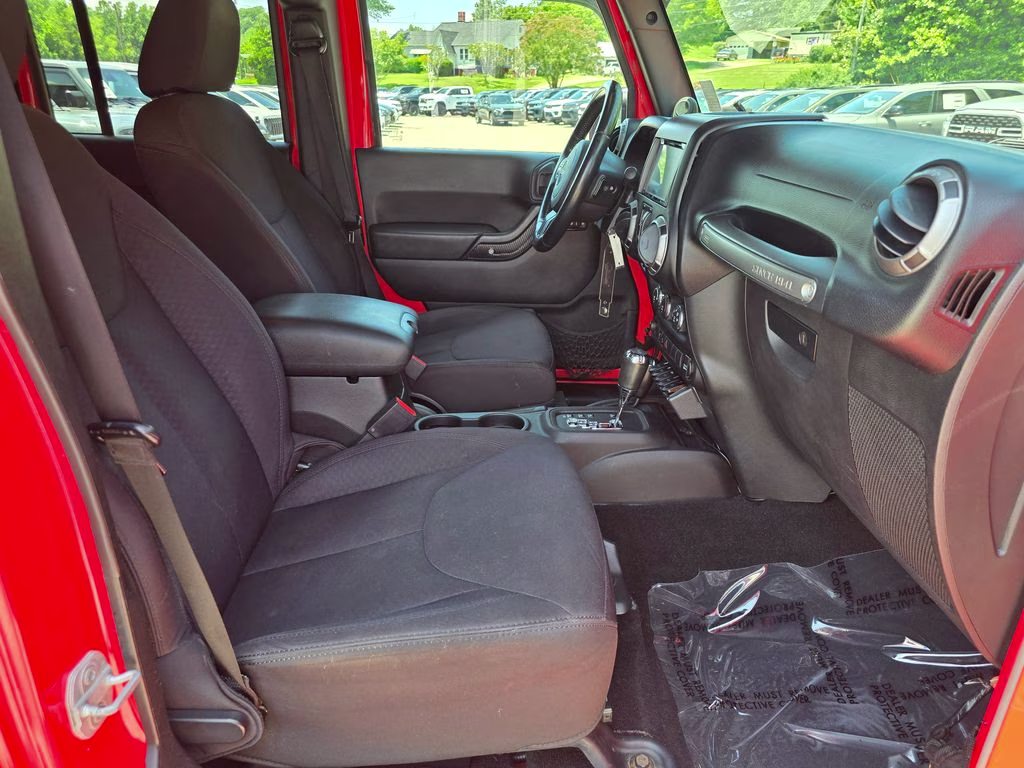 2013 Rock Lobster Clearcoat Jeep Wrangler Unlimited Sport 4X4 SUV