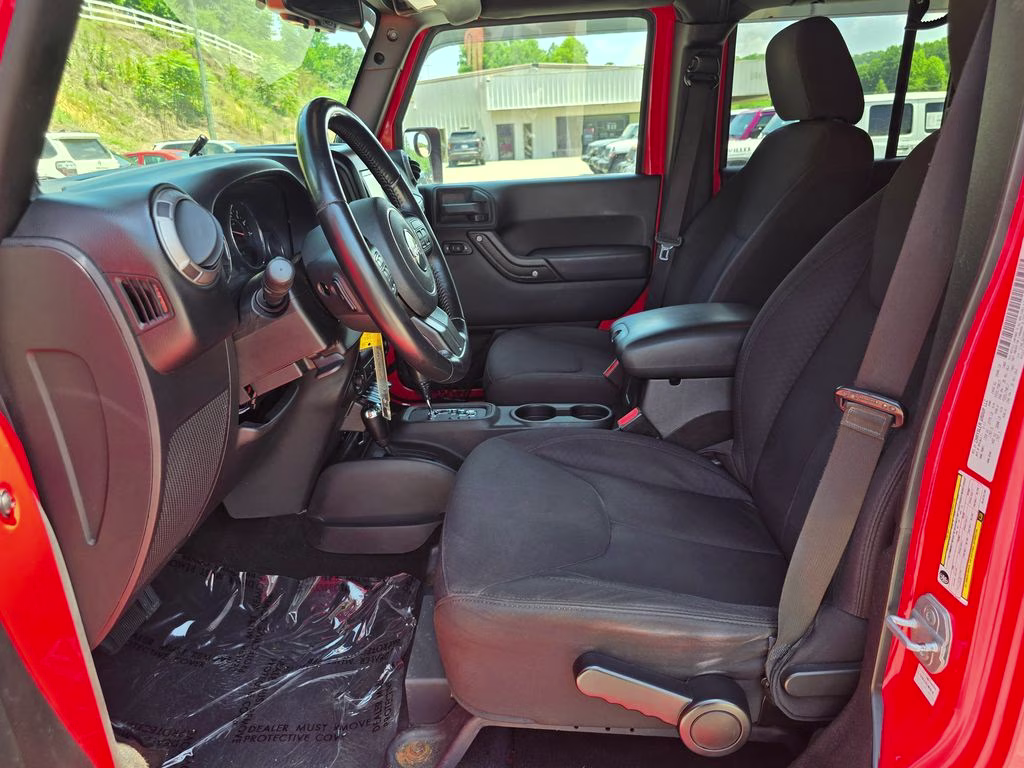 2013 Rock Lobster Clearcoat Jeep Wrangler Unlimited Sport 4X4 SUV
