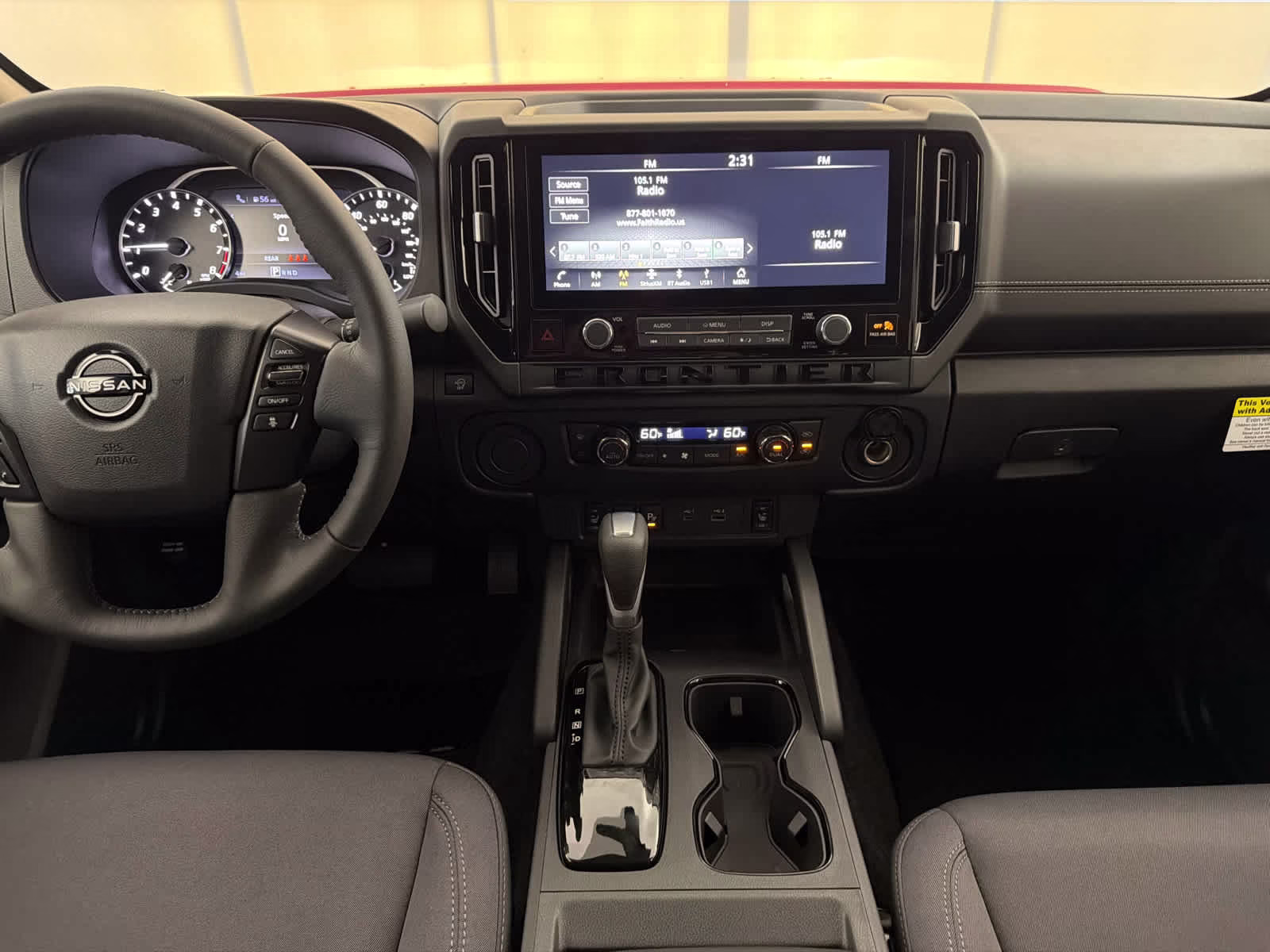 2026 Red Alert Nissan Frontier SV RWD Truck