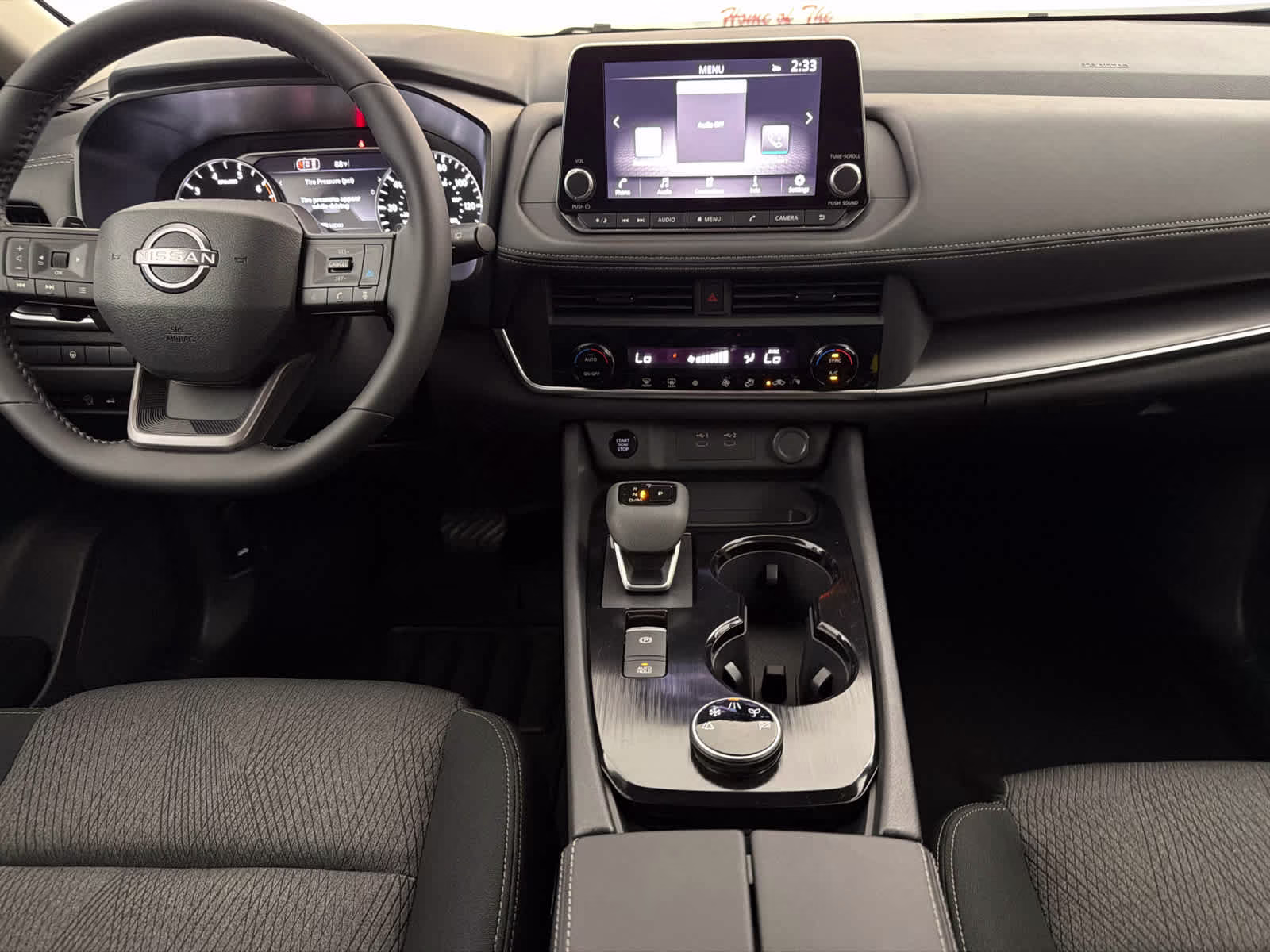 2026 Everest White Pearl Tricoat Nissan Rogue SV AWD SUV