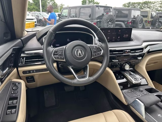 2022 Platinum White Pearl Acura MDX Base SH-AWD AWD SUV