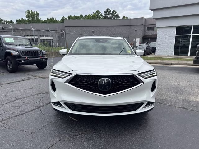 2022 Platinum White Pearl Acura MDX Base SH-AWD AWD SUV