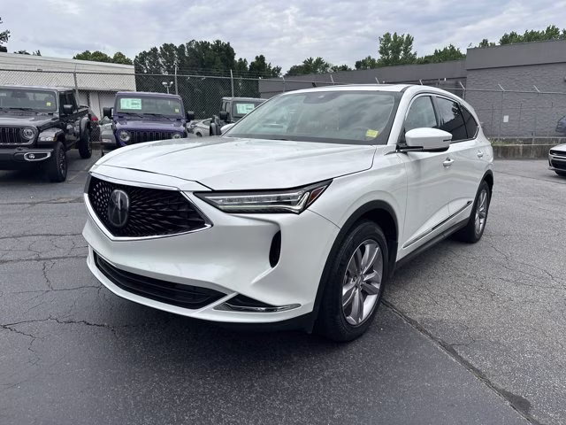 2022 Platinum White Pearl Acura MDX Base SH-AWD AWD SUV