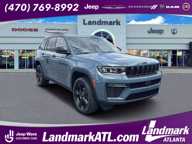 2026 Steel Blue Jeep Grand Cherokee Limited RWD SUV