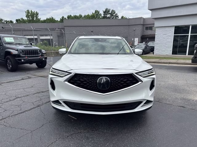 2022 Platinum White Pearl Acura MDX Base SH-AWD AWD SUV