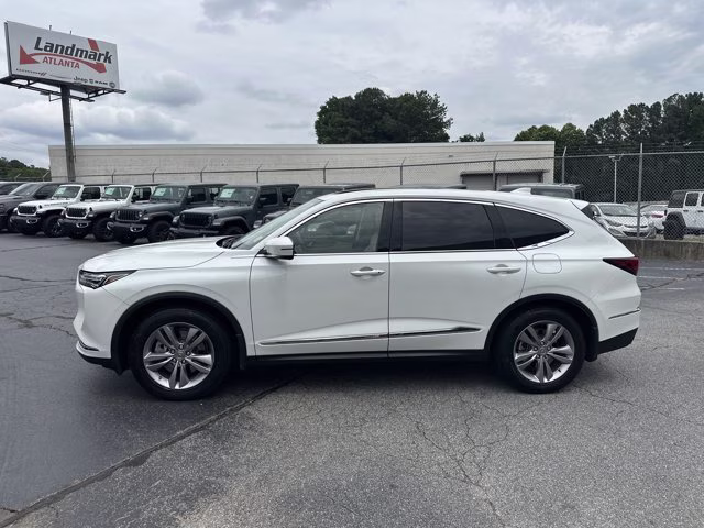 2022 Platinum White Pearl Acura MDX Base SH-AWD AWD SUV