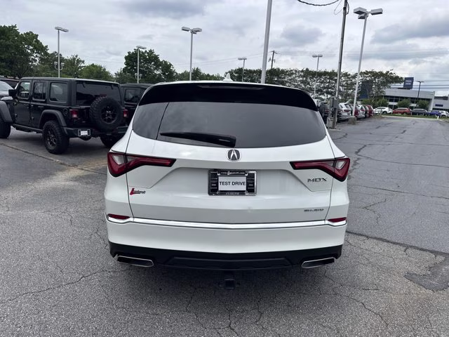 2022 Platinum White Pearl Acura MDX Base SH-AWD AWD SUV
