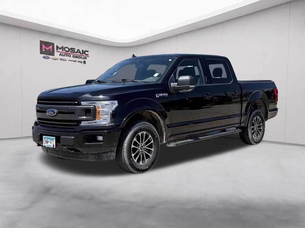 2020 Black Metallic Ford F-150 XLT 4X4 Truck