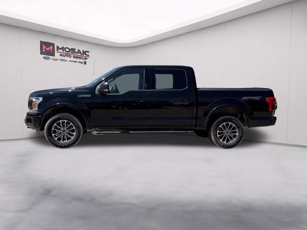 2020 Black Metallic Ford F-150 XLT 4X4 Truck