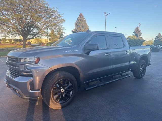 2021 Satin Steel Metallic Chevrolet Silverado 1500 RST 4X4 Truck