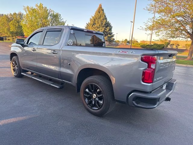2021 Satin Steel Metallic Chevrolet Silverado 1500 RST 4X4 Truck