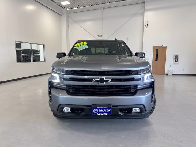 2021 Satin Steel Metallic Chevrolet Silverado 1500 RST 4X4 Truck