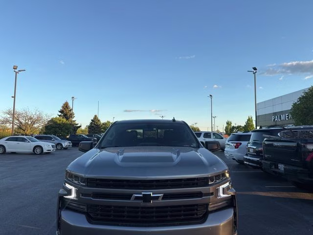 2021 Satin Steel Metallic Chevrolet Silverado 1500 RST 4X4 Truck