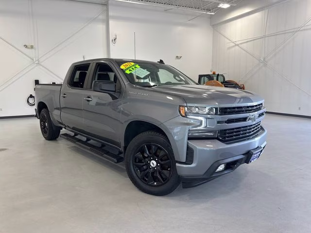 2021 Satin Steel Metallic Chevrolet Silverado 1500 RST 4X4 Truck