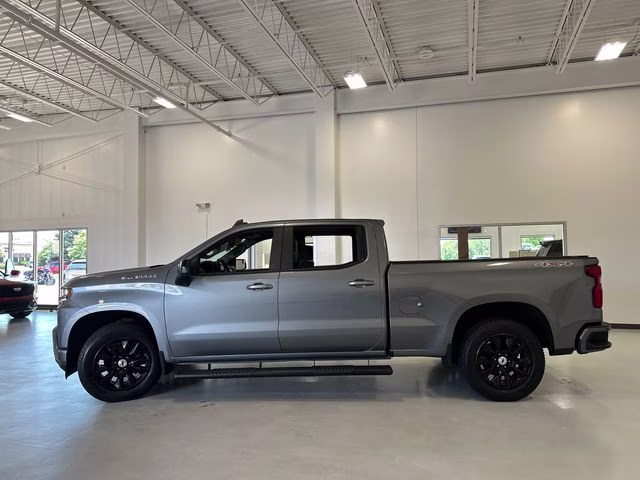 2021 Satin Steel Metallic Chevrolet Silverado 1500 RST 4X4 Truck